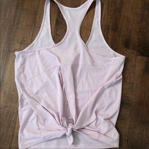 Outdoor Voices Open Back Tie Back Tank